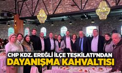 CHP Kdz. Ereğli İlçe Teşkilatı’ndan dayanışma kahvaltısı