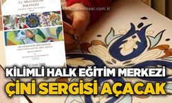 Kilimli Halk Eğitim Merkezi çini sergisi açacak