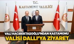Vali Hacıbektaşoğlu’ndan Kastamonu Valisi Dallı’ya ziyaret