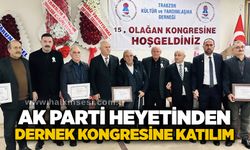 AK Parti Heyetinden Dernek Kongresine katılım
