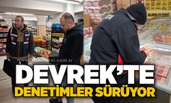Devrek’te denetimler sürüyor