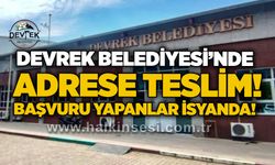 Devrek Belediyesi’nde adrese teslim! Başvuru yapanlar isyanda!
