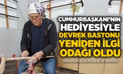 Cumhurbaşkanı’nın hediyesiyle Devrek Bastonu yeniden ilgi odağı oldu