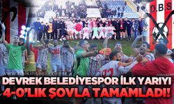 Devrek Belediyespor ilk yarıyı 4-0'lık şovla tamamladı!