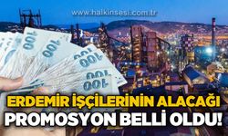ERDEMİR işçilerinin alacağı promosyon belli oldu