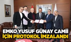 EMKO Yusuf Günay Camii için protokol imzalandı