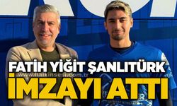 Fatih Yiğit Şanlıtürk imzayı attı