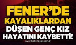 Fener'de kayalıklardan düşen genç kız hayatını kaybetti