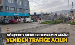 Gökçebey Merkez Hemzemin Geçidi yeniden trafiğe açıldı