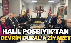 Halil Posbıyık’tan, Devrim Dural’a ziyaret