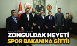 Zonguldak heyeti Spor Bakanına gitti!..