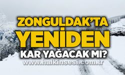 Zonguldak’ta yeniden kar yağacak mı?