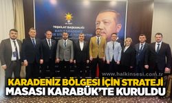 Karadeniz Bölgesi için Strateji Masası Karabük’te kuruldu