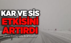 Kar ve sis etkisini artırdı