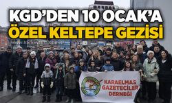 KGD’den 10 Ocak’a özel Keltepe gezisi