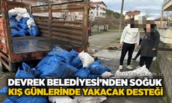 Devrek Belediyesi’nden soğuk kış günlerinde yakacak desteği