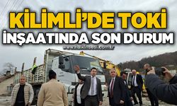 Kilimli'de TOKİ inşaatında son durum!