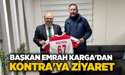 Başkan Emrah Karga'dan Kontra'ya ziyaret...