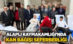 Alaplı Kaymakamlığı’nda kan bağışı seferberliği