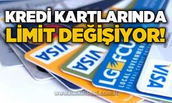 Kredi kartlarında limit değişiyor