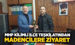MHP Kilimli İlçe Teşkilatından madencilere ziyaret