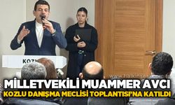 Milletvekili Muammer Avcı AK Parti Kozlu Danışma Meclisi Toplantısı'na katıldı