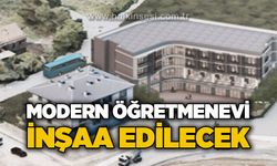 Modern öğretmenevi inşaa edilecek