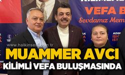 Muammer Avcı Kilimli'de vefa buluşmasında