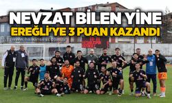 Nevzat Bilen yine Ereğli'ye 3 puan kazandı...