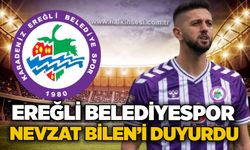 Ereğli Belediyespor Nevzat Bilen’i duyurdu