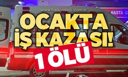 Ocakta iş kazası: 53 yaşındaki işçi öldü