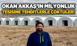 Zonguldaklı Okan Akkaş'ın milyonluk tesisine tehditlerle çöktüler!