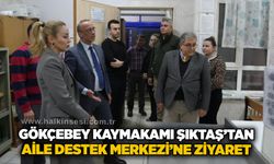 Gökçebey Kaymakamı Şıktaş’tan Aile Destek Merkezi’ne ziyaret
