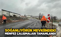 Soğanlıyörük mevkiindeki menfez çalışmaları tamamlandı