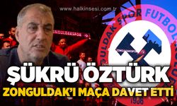 Şükrü Öztürk, Zonguldakspor taraftarlarını Karabük maçına davet etti