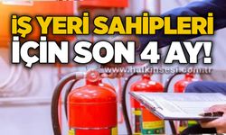 İş yeri sahipleri için son 4 ay!