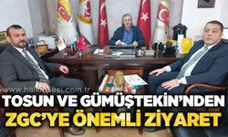 Tosun ve Gümüştekin'den ZGC'ye önemli ziyaret