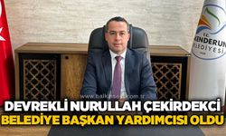 Devrekli Nurullah Çekirdekçi Belediye Başkan Yardımcısı oldu