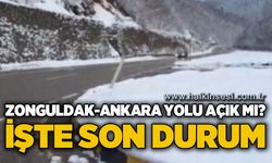 Zonguldak - Ankara yolu açık mı?