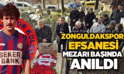 Zonguldakspor efsanesi mezarı başında anıldı...