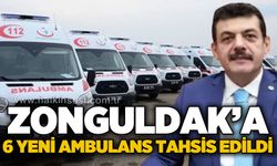 Muammer Avcı duyurdu: Zonguldak'a 6 yeni ambulans tahsis edildi