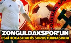 Zonguldakspor’un eski hocası bahis soruşturmasında!
