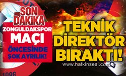 Zonguldakspor maçı öncesinde şok ayrılık…Teknik direktör bıraktı!