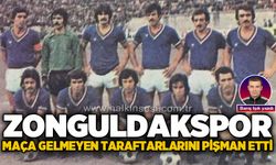 Zonguldakspor maça gelmeyen taraftarlarını pişman etti!