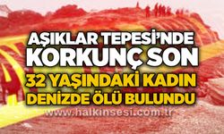 Aşıklar Tepesi’nde korkunç son: 32 yaşındaki kadın denizde ölü bulundu