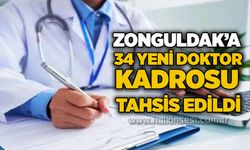 Zonguldak’a 34 yeni doktor kadrosu tahsis edildi