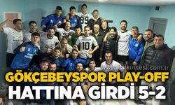 Gökçebeyspor play-off hattına girdi 5-2