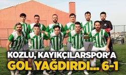 Kozlu, Kayıkçılarspor'a gol yağdırdı... 6-1