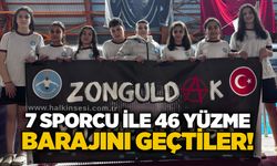 7 sporcu ile 46 yüzme barajını geçtiler!