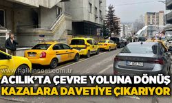 Acılık’tan Çevre Yoluna dönüş kazalara davetiye çıkarıyor